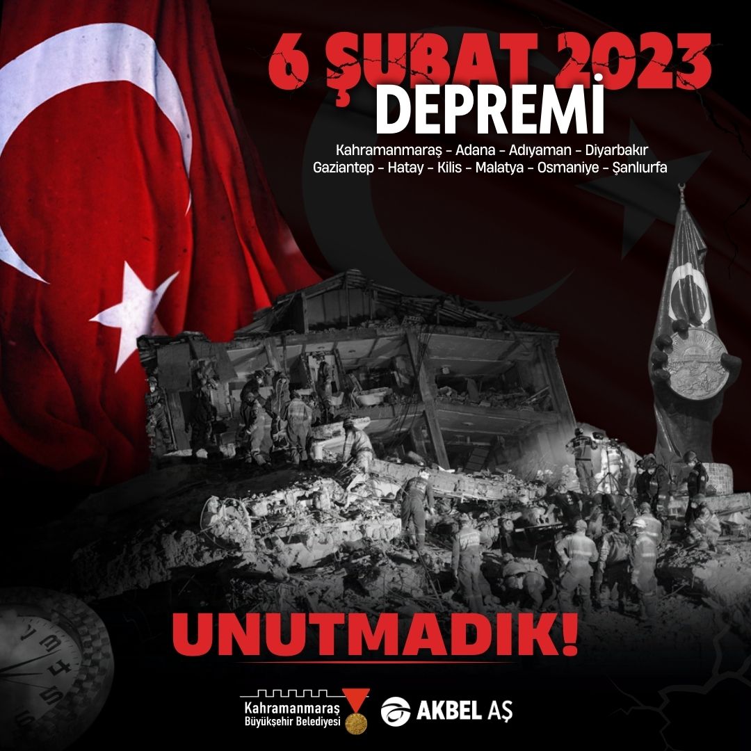 6 ŞUBAT DEPREM KAHRAMANMARAŞ