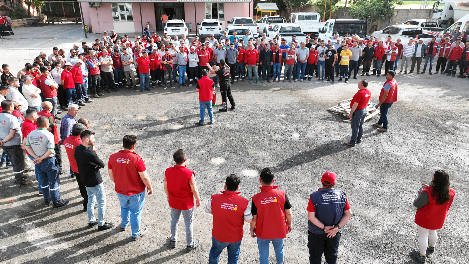 Büyükşehir’in Yangın ve Kurtarma Eğitimi Gerçeği Aratmadı