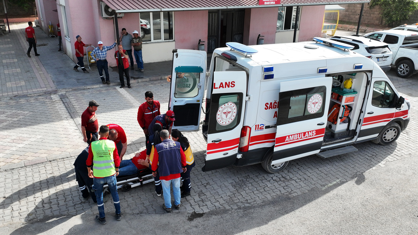Büyükşehir’in Yangın ve Kurtarma Eğitimi Gerçeği Aratmadı