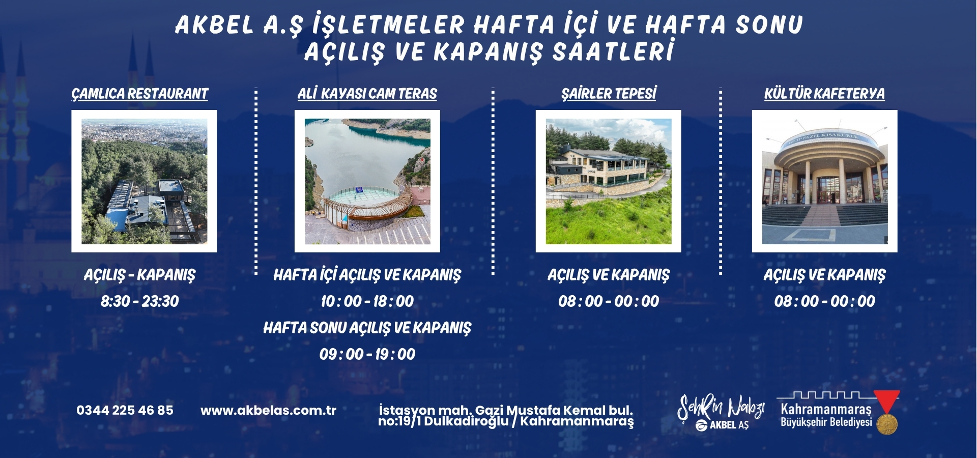 İŞLETME SAATLERİ