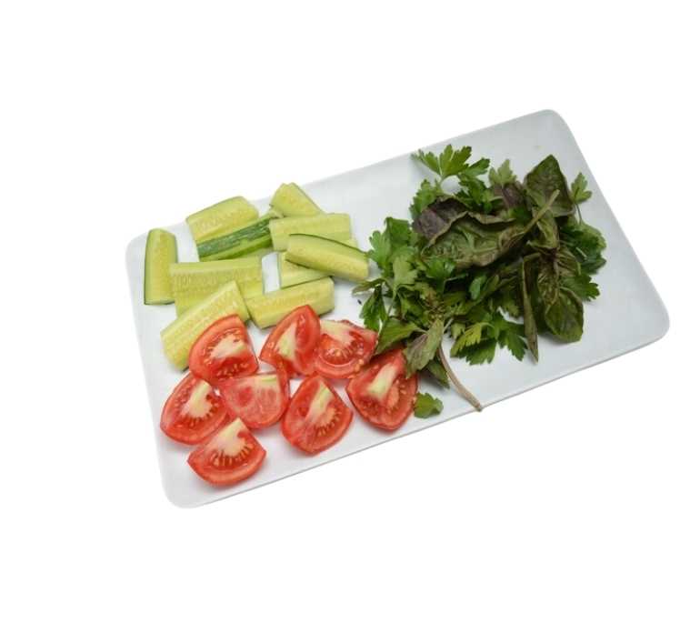  (Seçmeli Kahvaltı) Domates Salatalık Biber Söğüş